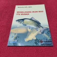 Image of MEMELIHARA IKAN MAS ITU MUDAH
