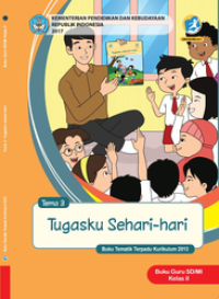 Image of Buku Guru Tema 3 kelas II Tugasku Sehari-hari