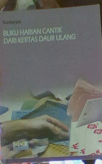 Image of Buku Harian Cantik dari Kertas Daur Ulang