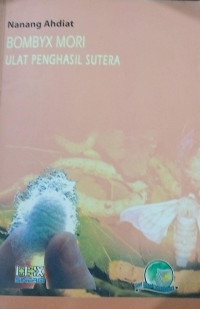 Image of bombyx mori ulat penghasilan sutera