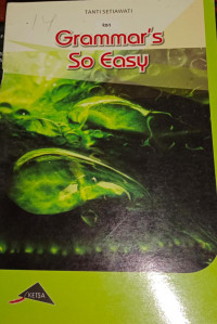 Image of GRAMMAR'S SO EASY