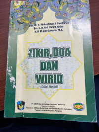 Image of ZIKIR, DOA, WIRD (Edisi Revisi)