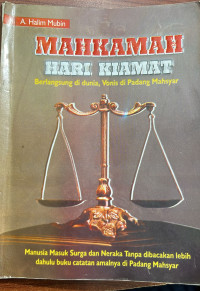 Image of MAHKAMAH HARI KIAMAT