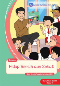 Image of Buku Guru Tema 4 kelas II Hidup Bersih dan Sehat