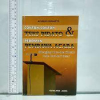 Image of Contoh-Contoh Teks Pidato & Pedoman Pembawa Acara dilengkapi Doa-Doa Khusus Pada Hari-Hari Besar